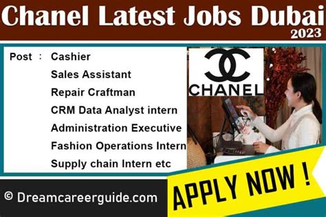 chanel carrière|Chanel job openings.